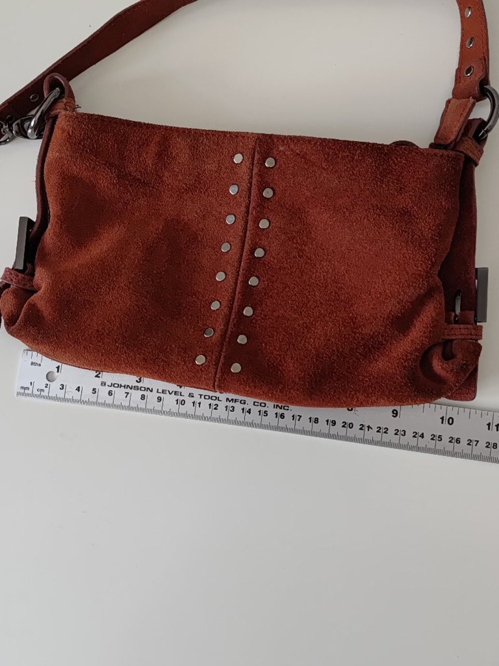 Shoulder Bag Brick Red Color - Picture 5 of 9